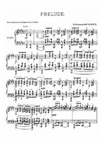 Préludes, op. 3 No 1 à 5 - Sergei Rachmaninoff